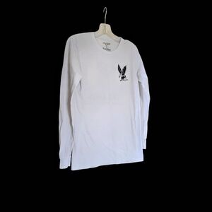 The Litas motorcycle white Long Sleeve Shirt  - S